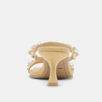 GRASON HEELS LT NATURAL RAFFIA Dolce Vita