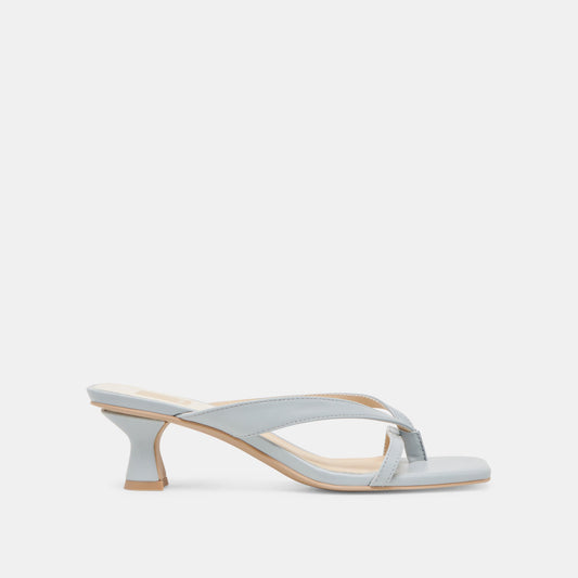 BREVEL HEELS LIGHT BLUE LEATHER Dolce Vita