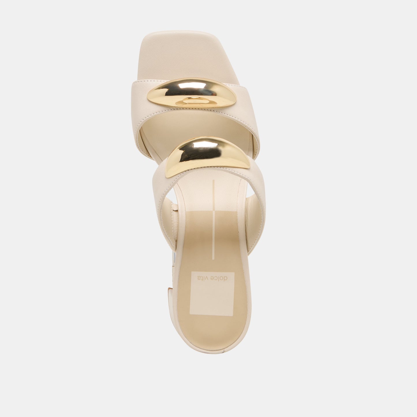 Barnet Bone Leather Heels Dolce Vita