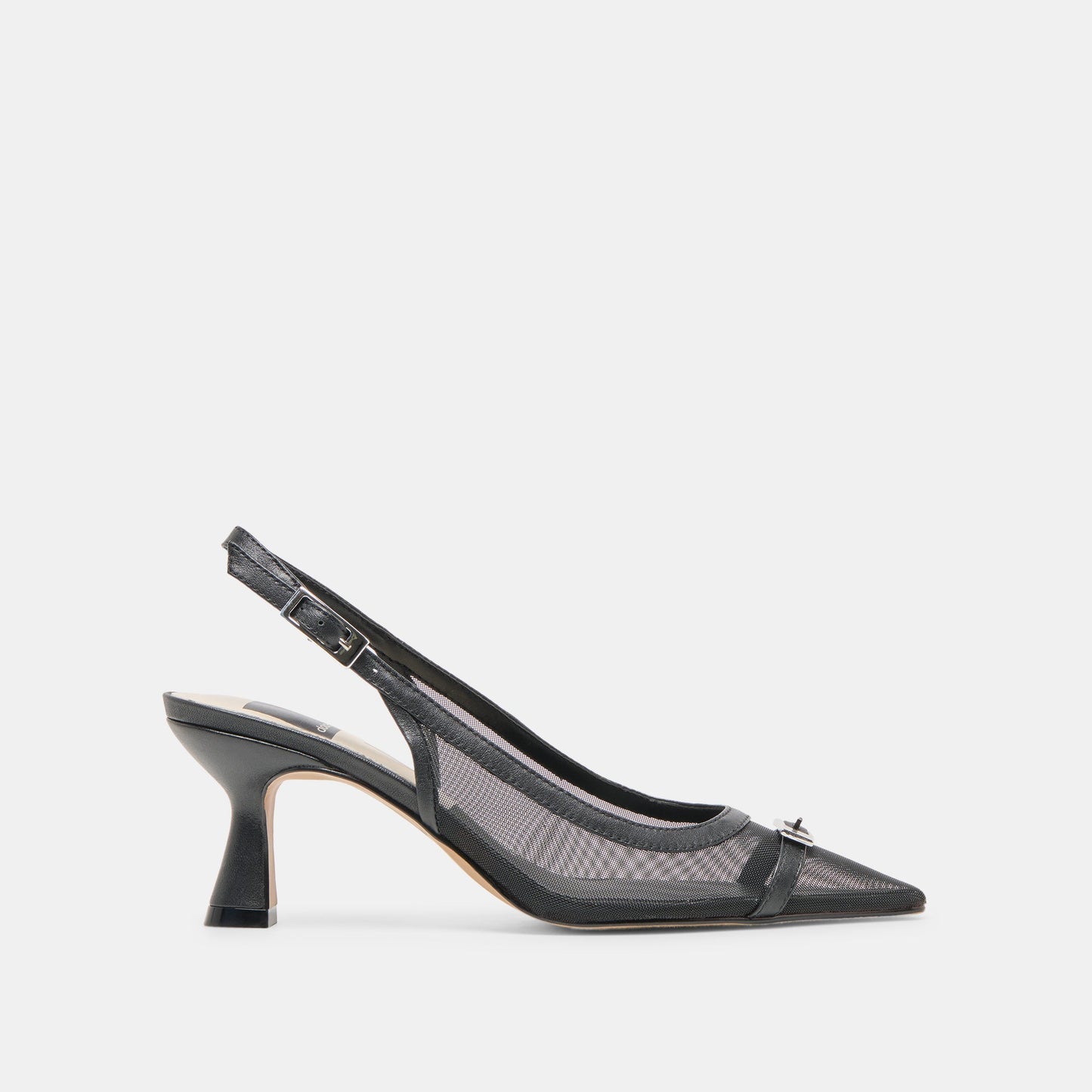 Lorine Onyx Mesh Heels Dolce Vita