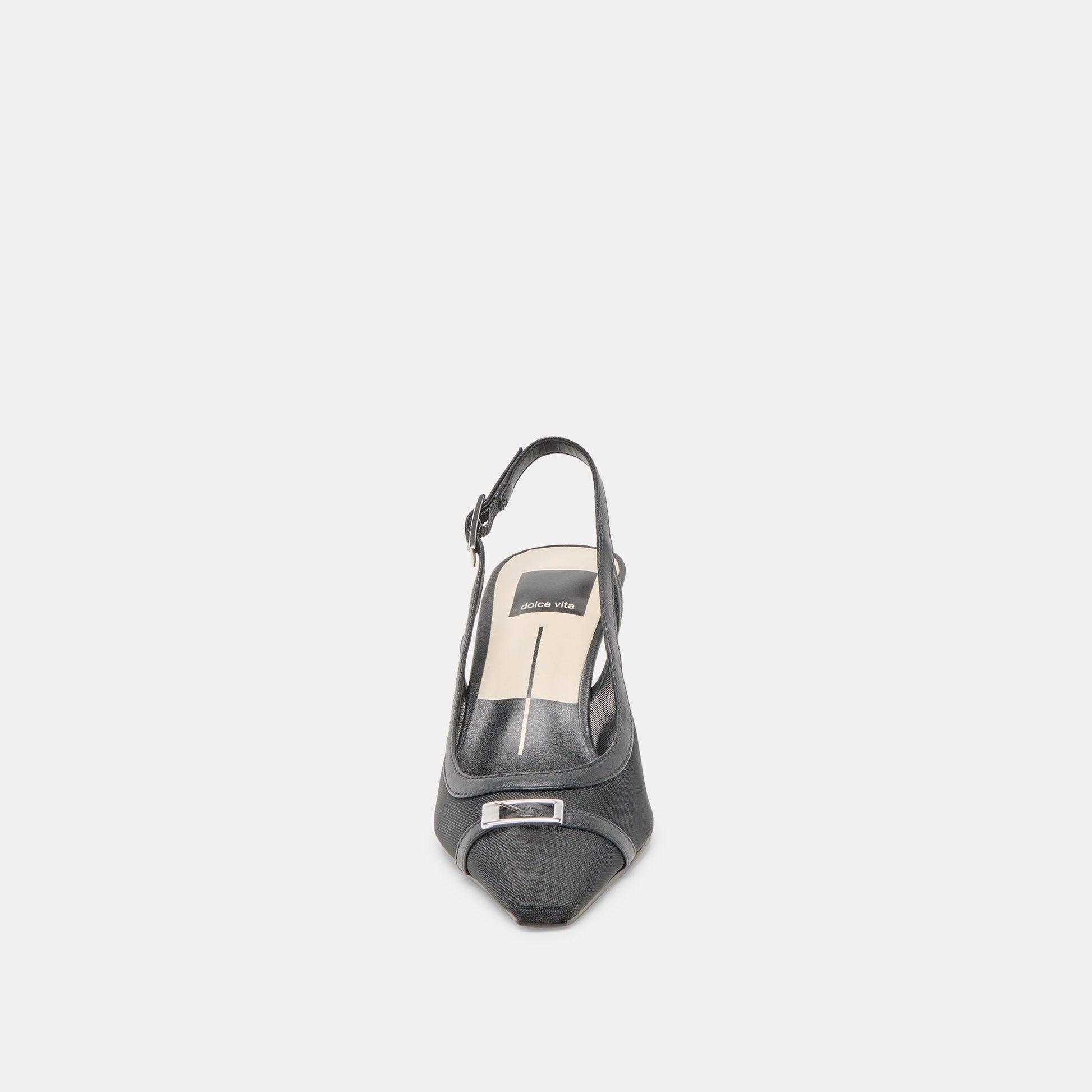 Lorine Onyx Mesh Heels Dolce Vita