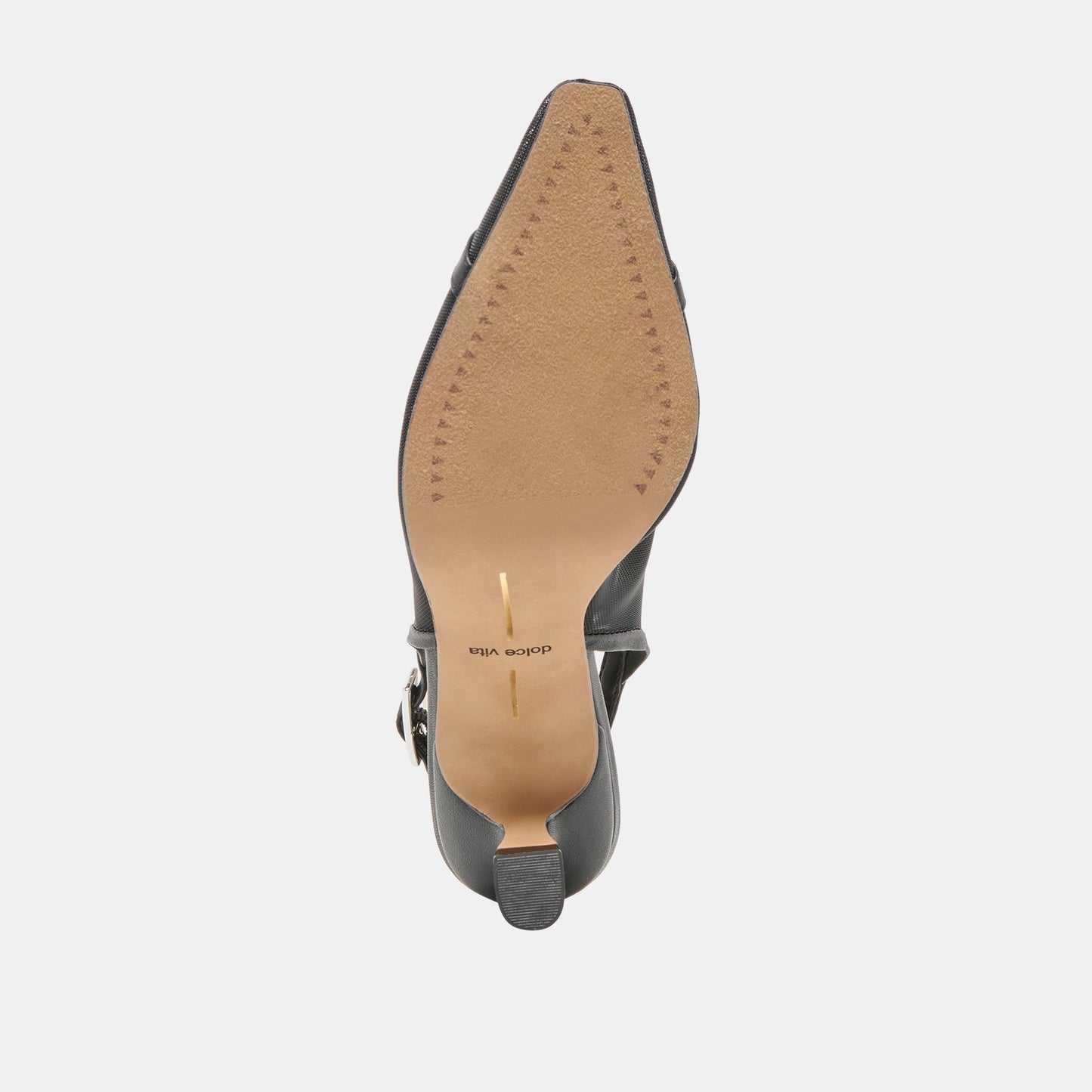 Lorine Onyx Mesh Heels Dolce Vita