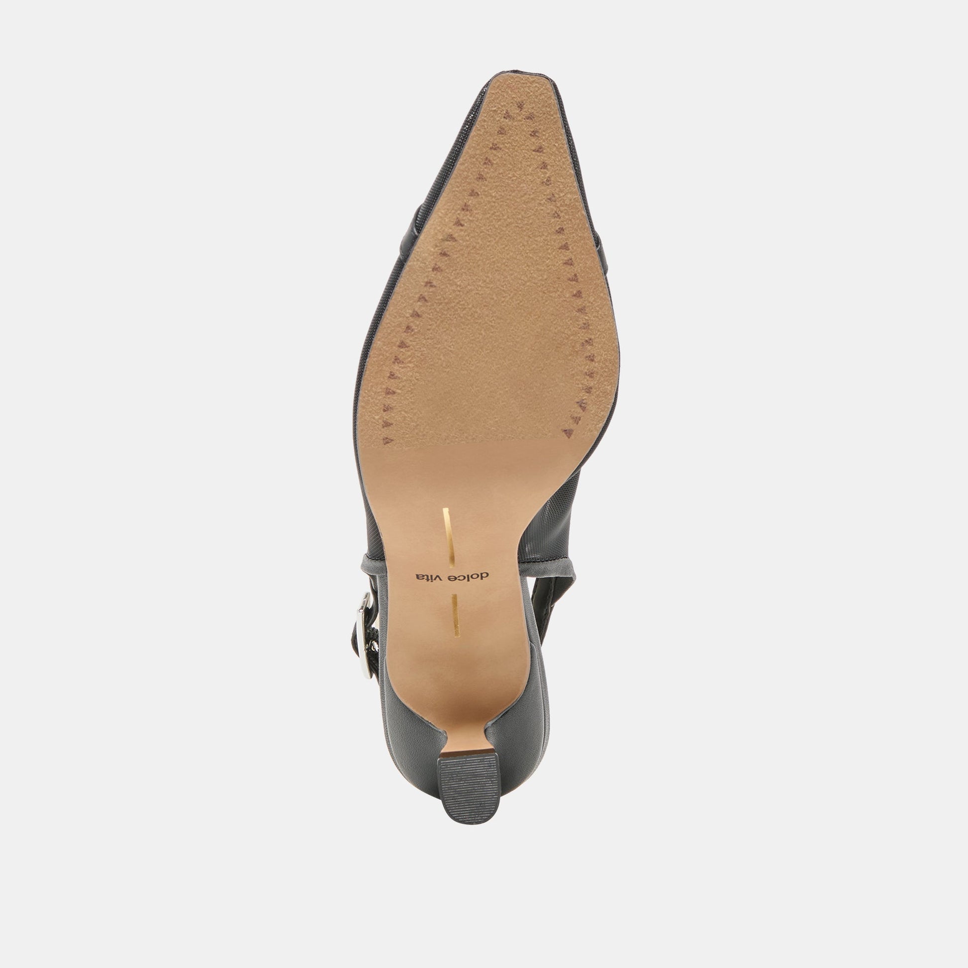 Lorine Onyx Mesh Heels Dolce Vita