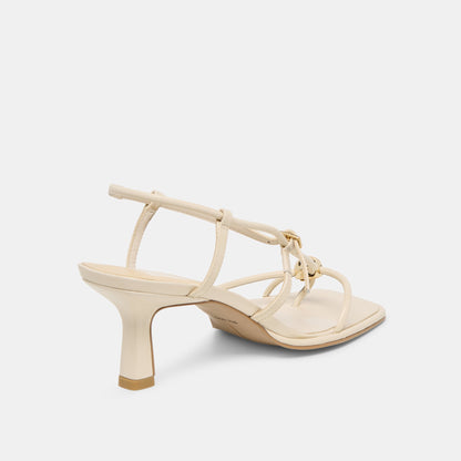 Mylee Creme Leather Heels Dolce Vita