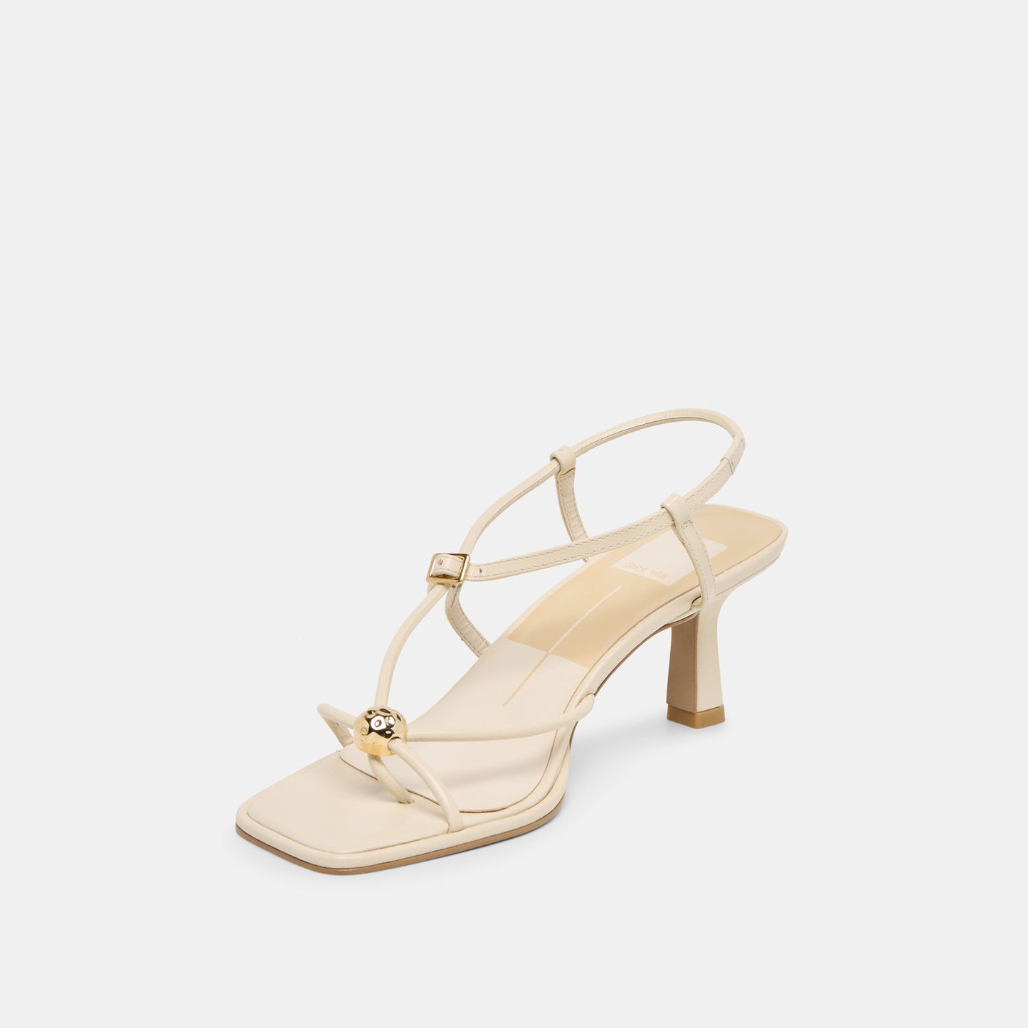 Mylee Creme Leather Heels Dolce Vita