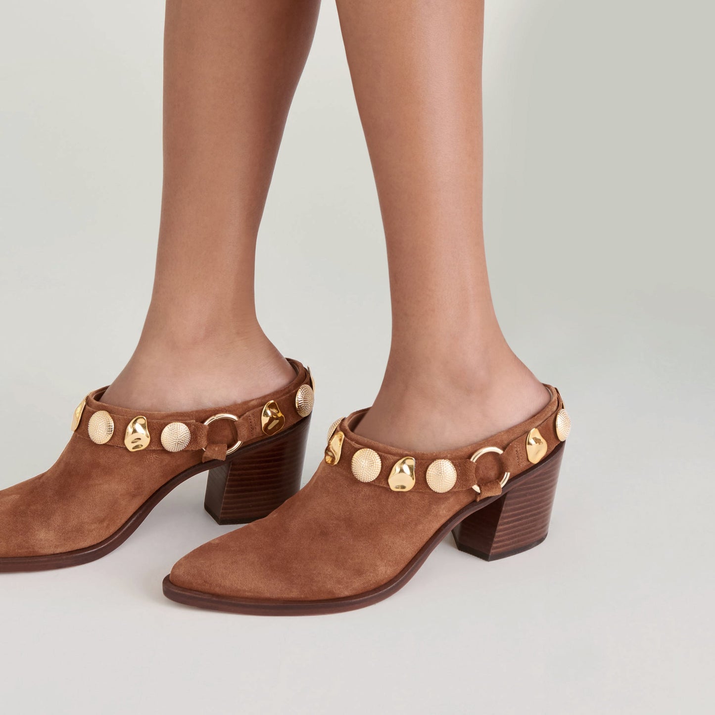 Kanyon Brown Suede Heels Dolce Vita