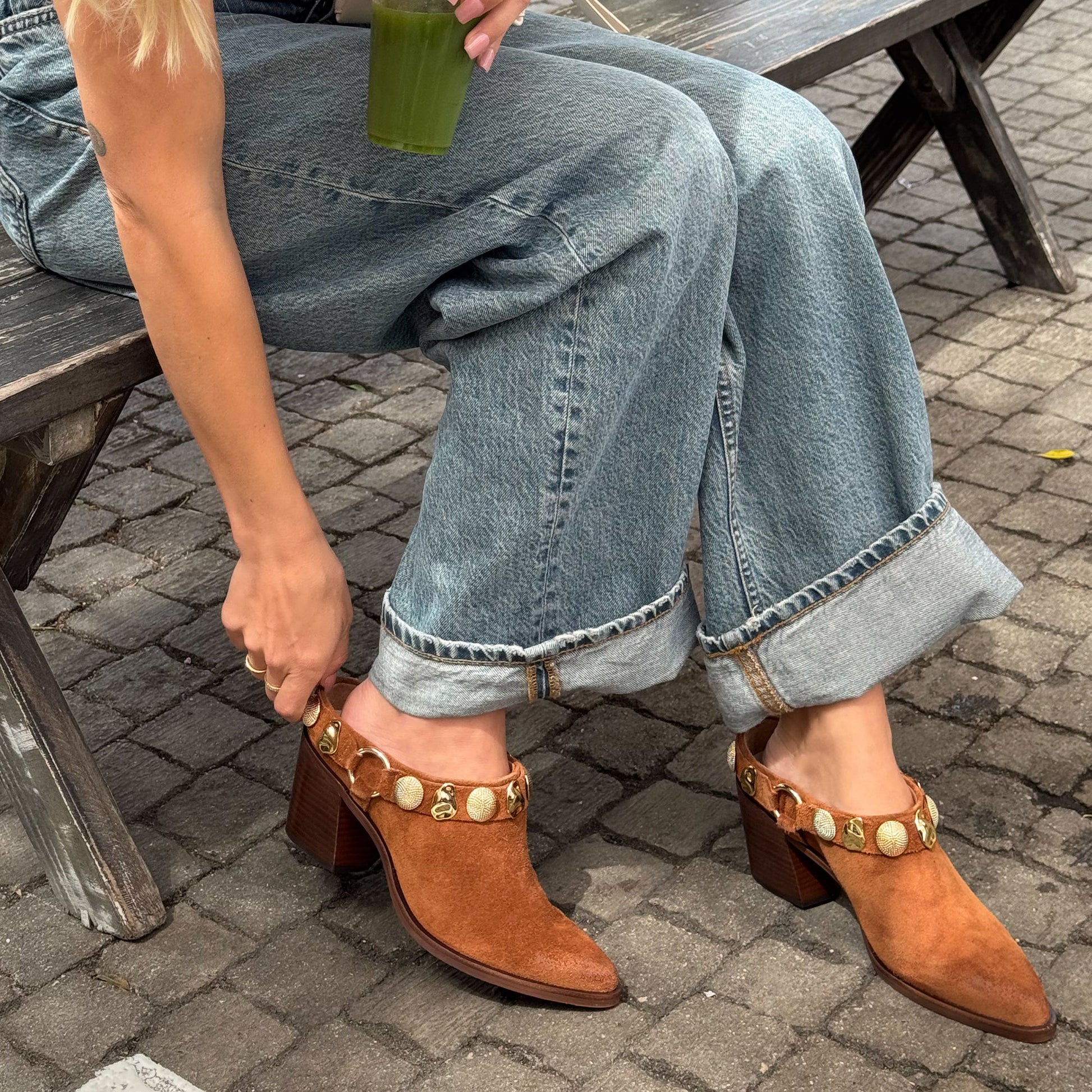 Kanyon Brown Suede Heels Dolce Vita