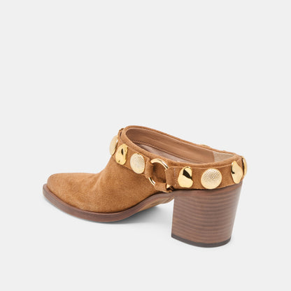 Kanyon Brown Suede Heels Dolce Vita