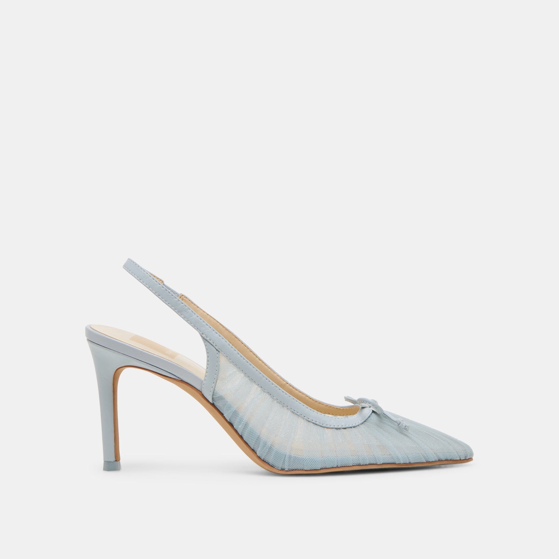 Yela Light Blue Tulle Heels Dolce Vita
