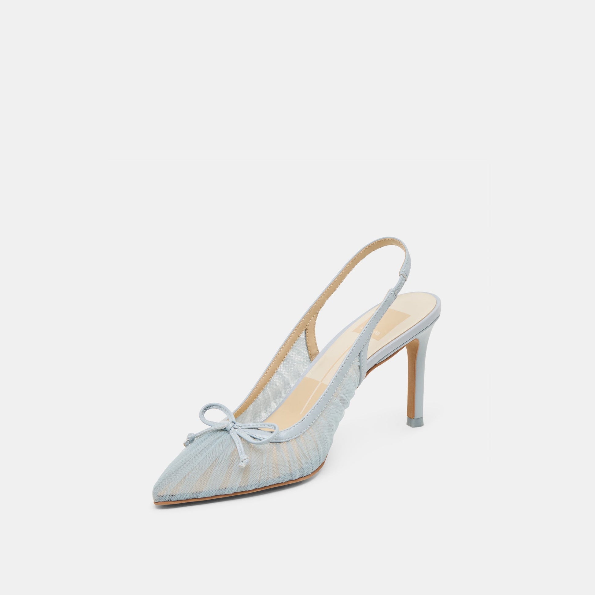 Yela Light Blue Tulle Heels Dolce Vita