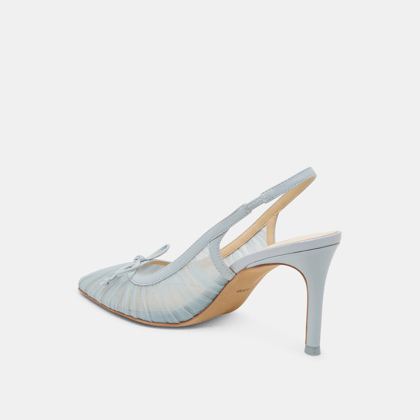 Yela Light Blue Tulle Heels Dolce Vita