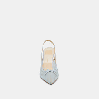 Yela Light Blue Tulle Heels Dolce Vita