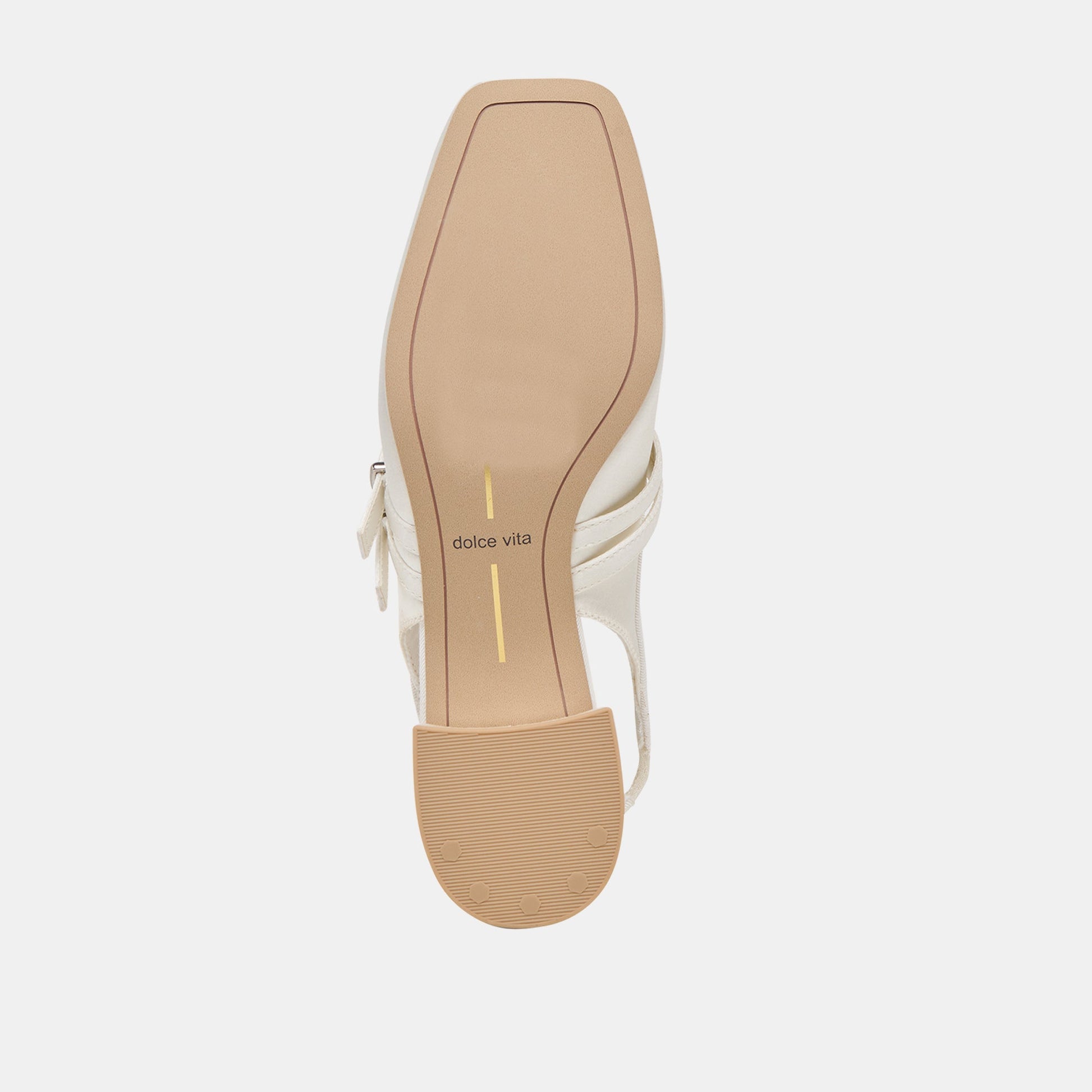 Loris True White Satin Heels Dolce Vita
