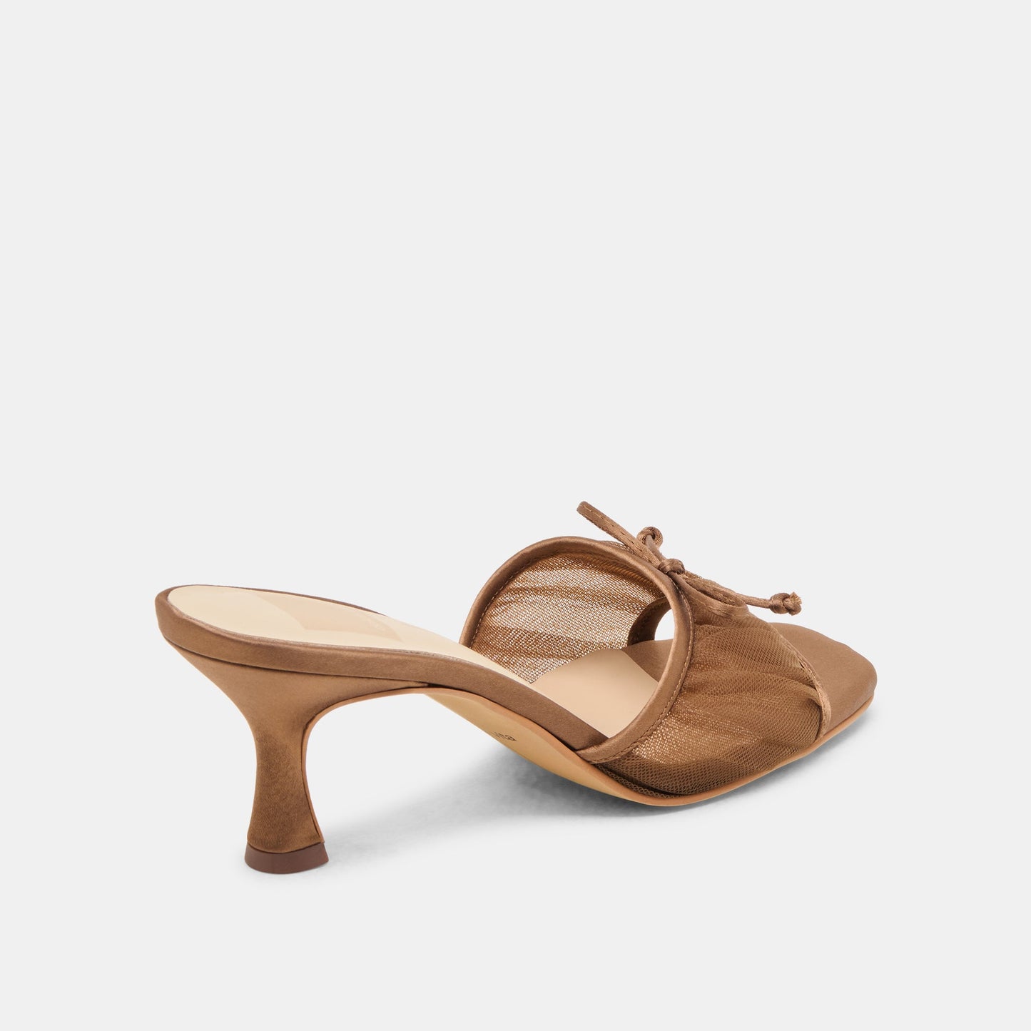 Galen Mid Brown Tulle Heels Dolce Vita