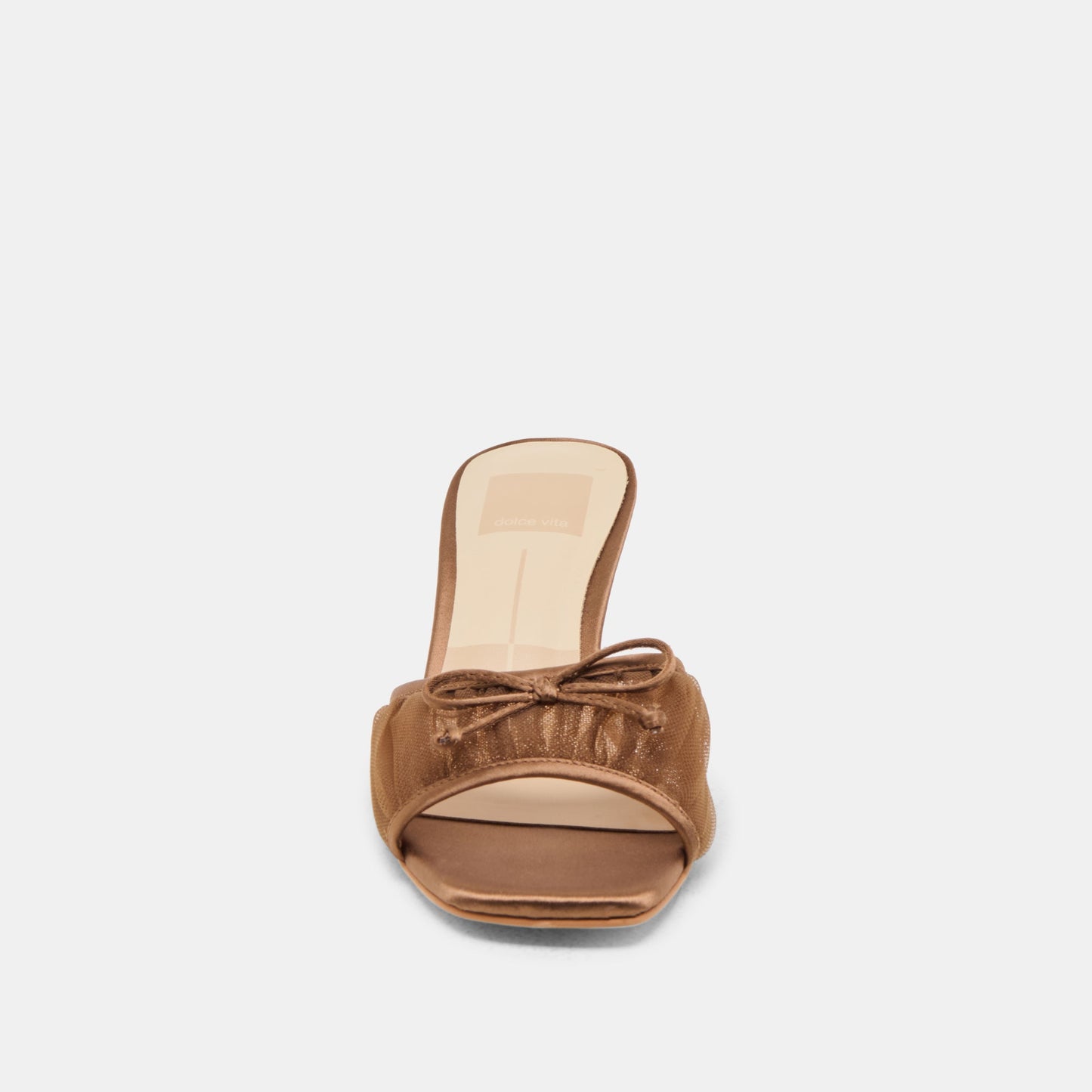 Galen Mid Brown Tulle Heels Dolce Vita