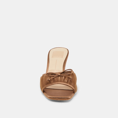 Galen Mid Brown Tulle Heels Dolce Vita