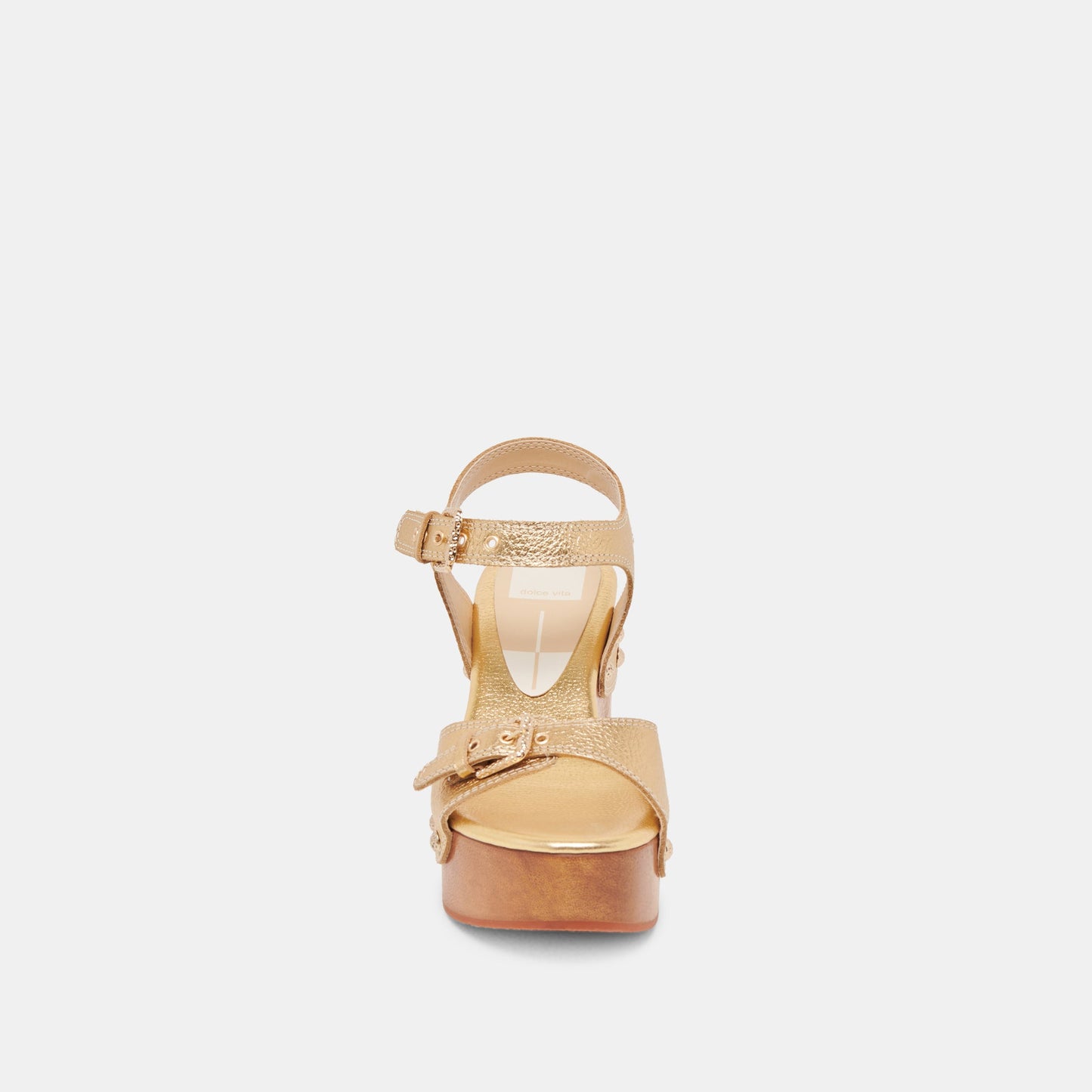 YANDY HEELS GOLD LEATHER Dolce Vita