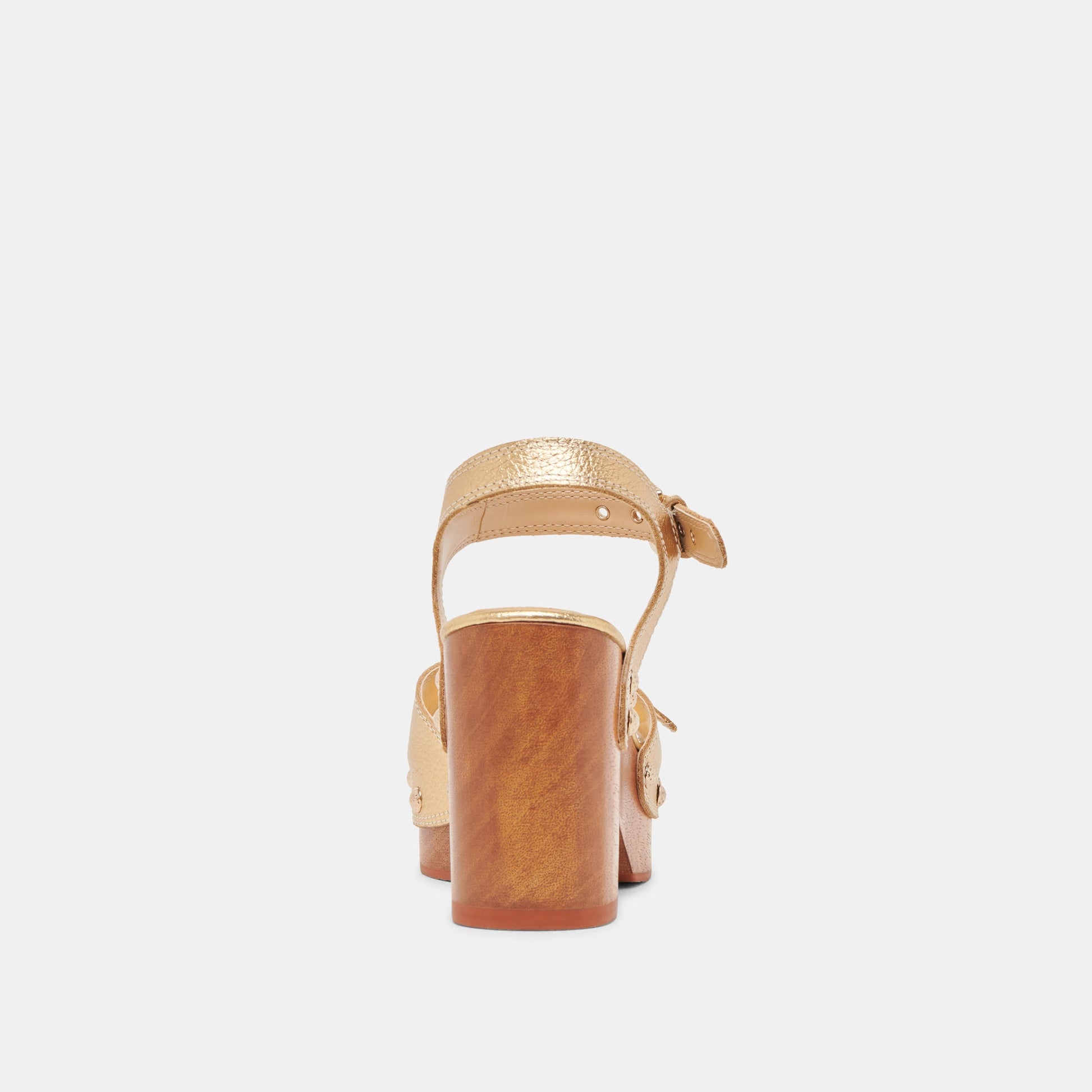 YANDY HEELS GOLD LEATHER Dolce Vita