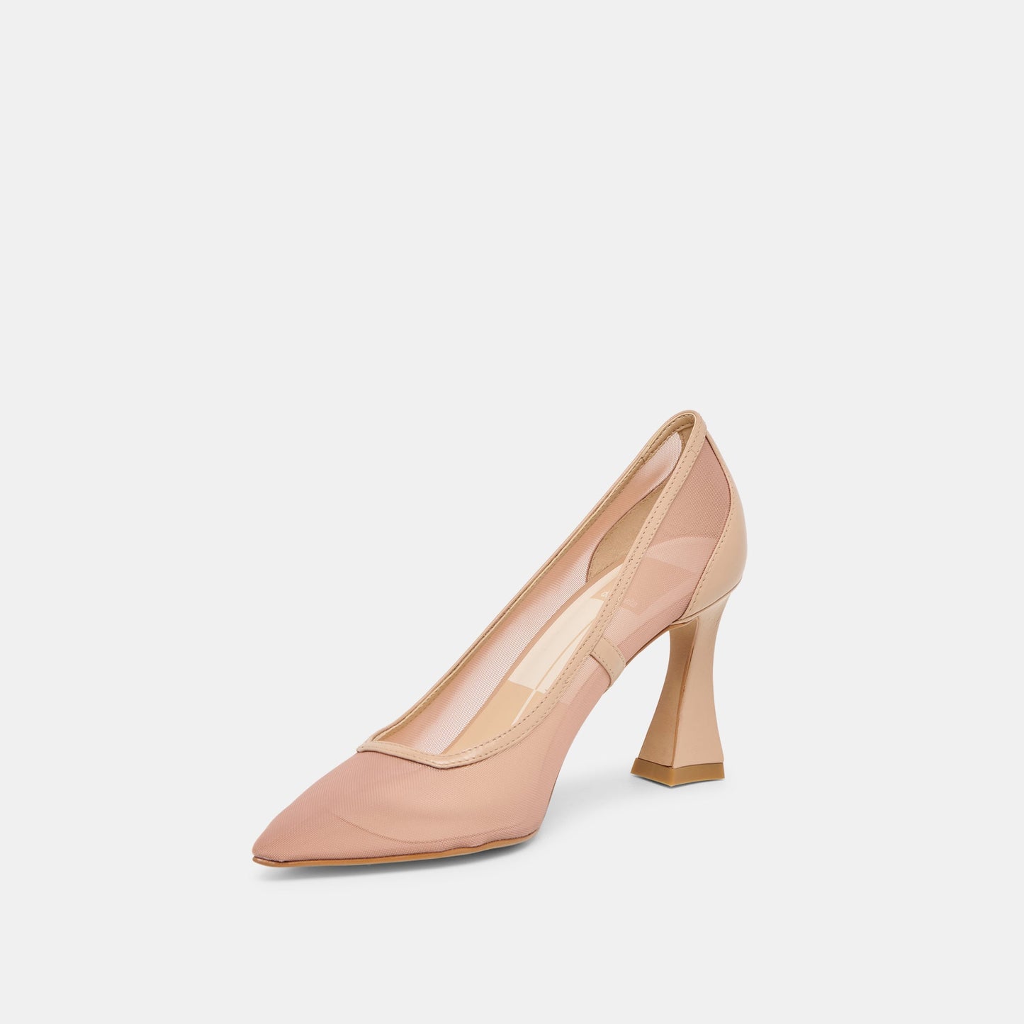 Malory Lt Tan Mesh Heels Dolce Vita