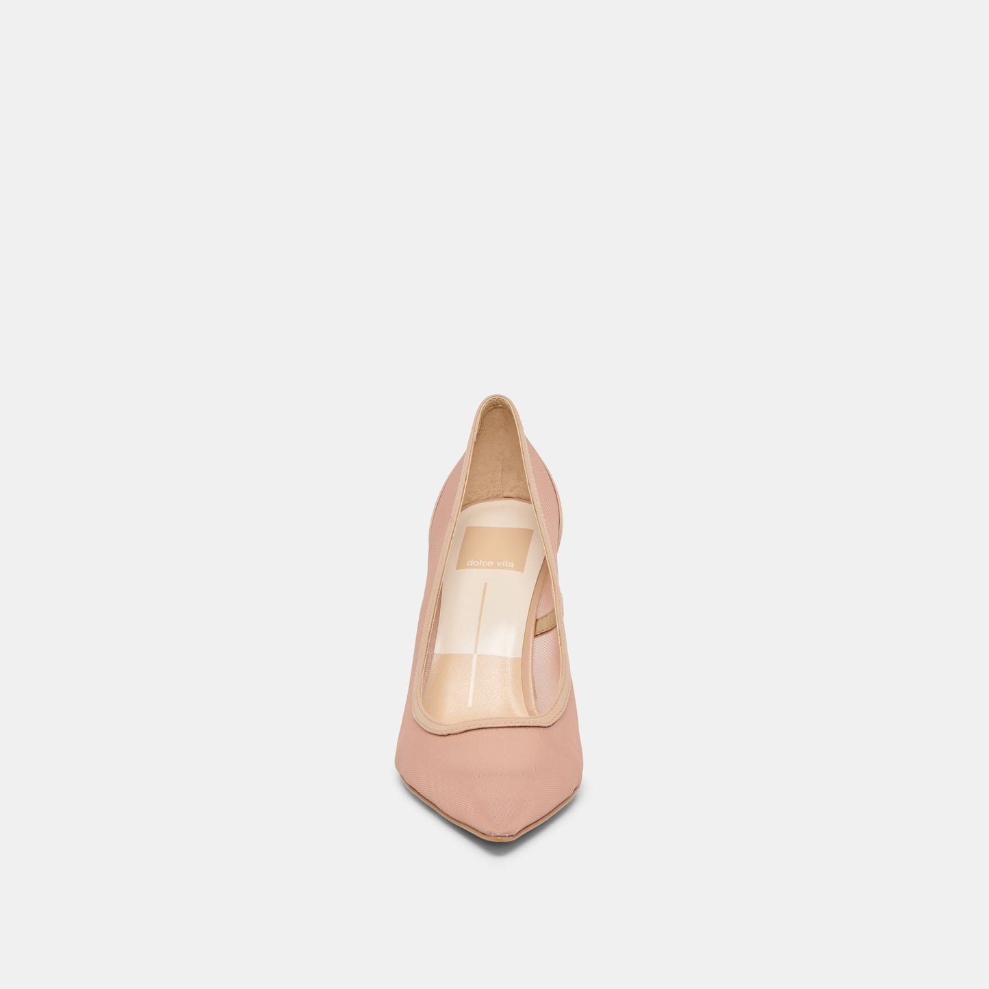 Malory Lt Tan Mesh Heels Dolce Vita