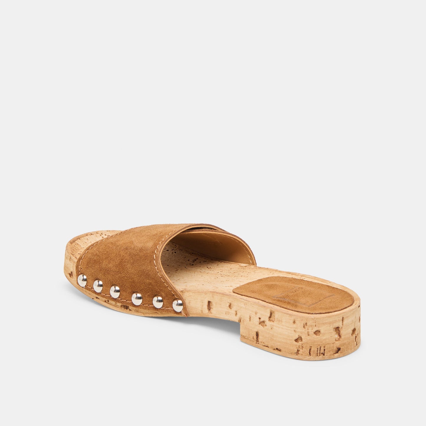 Sandy Chestnut Suede Sandals Dolce Vita