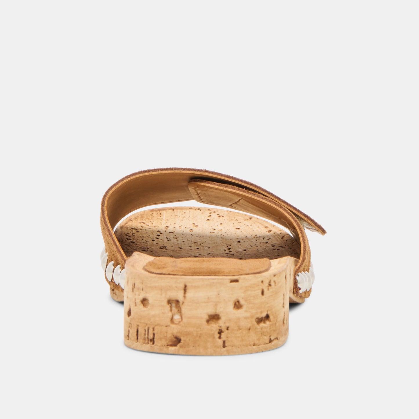 Sandy Chestnut Suede Sandals Dolce Vita
