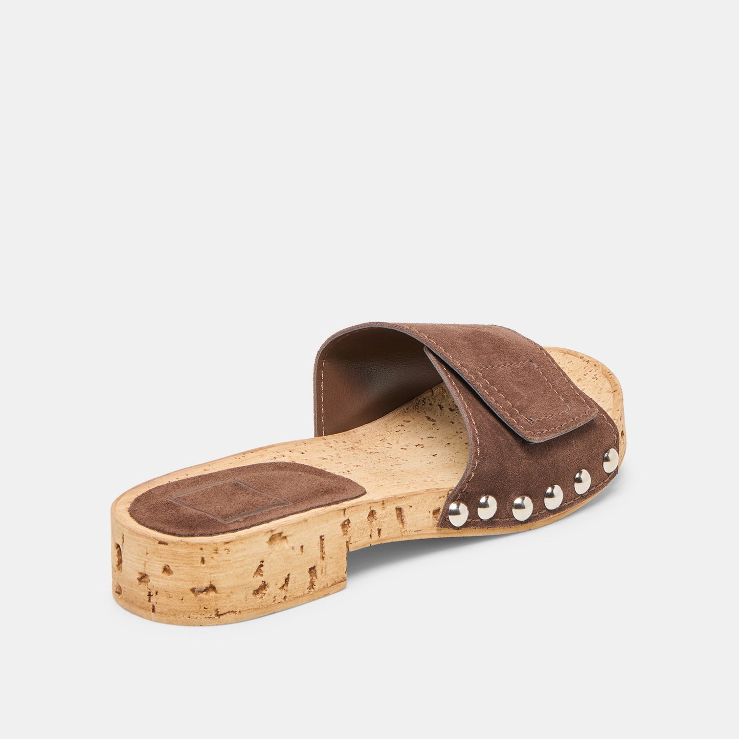Sandy Dk Brown Suede Sandals Dolce Vita