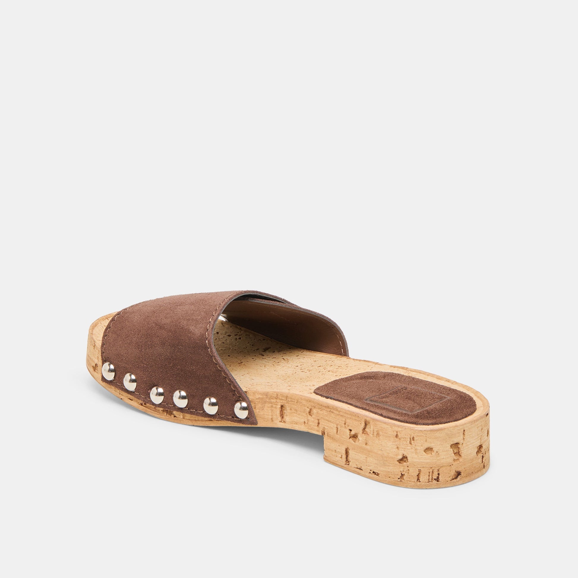 Sandy Dk Brown Suede Sandals Dolce Vita