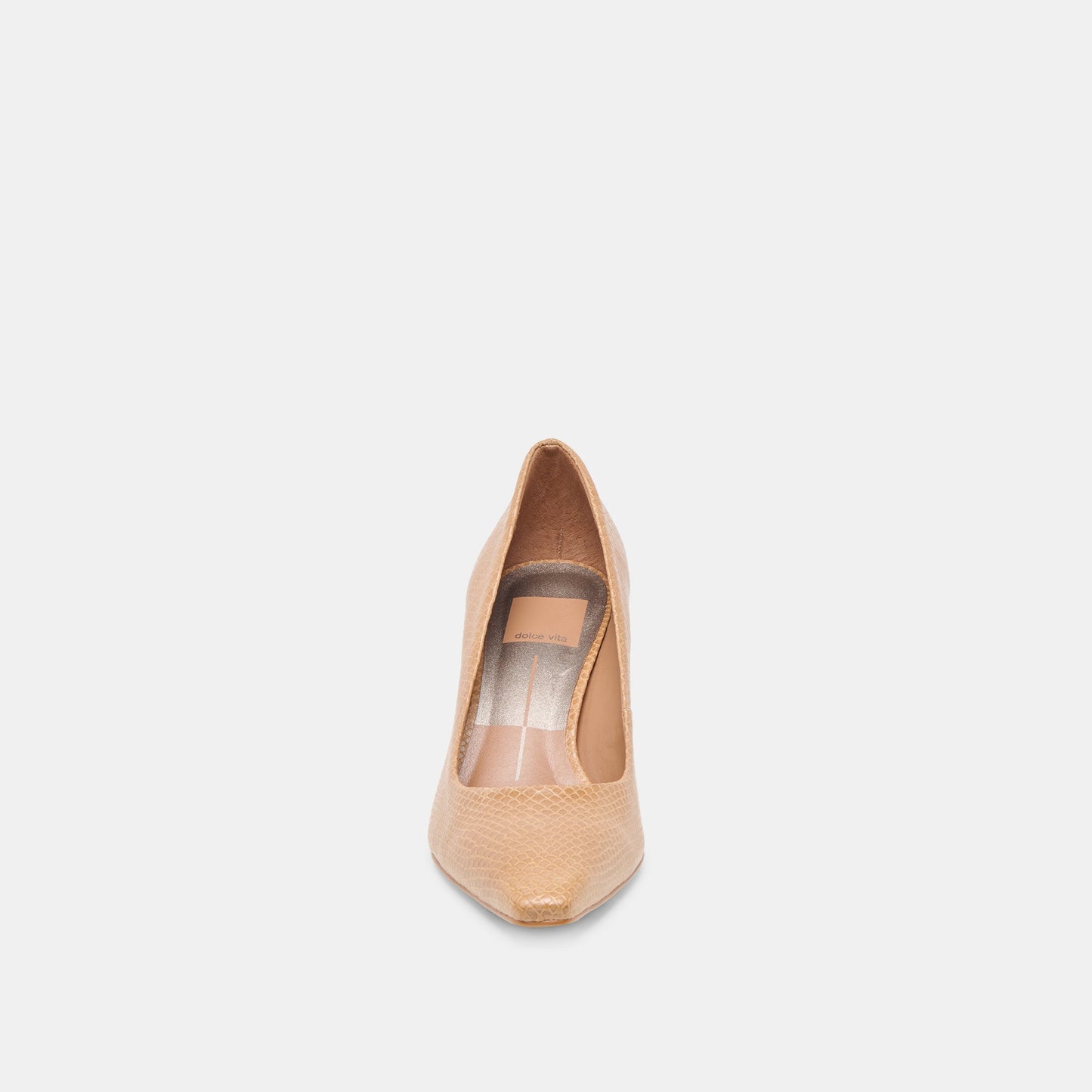 Briona Whiskey Embossed Leather Heels Dolce Vita