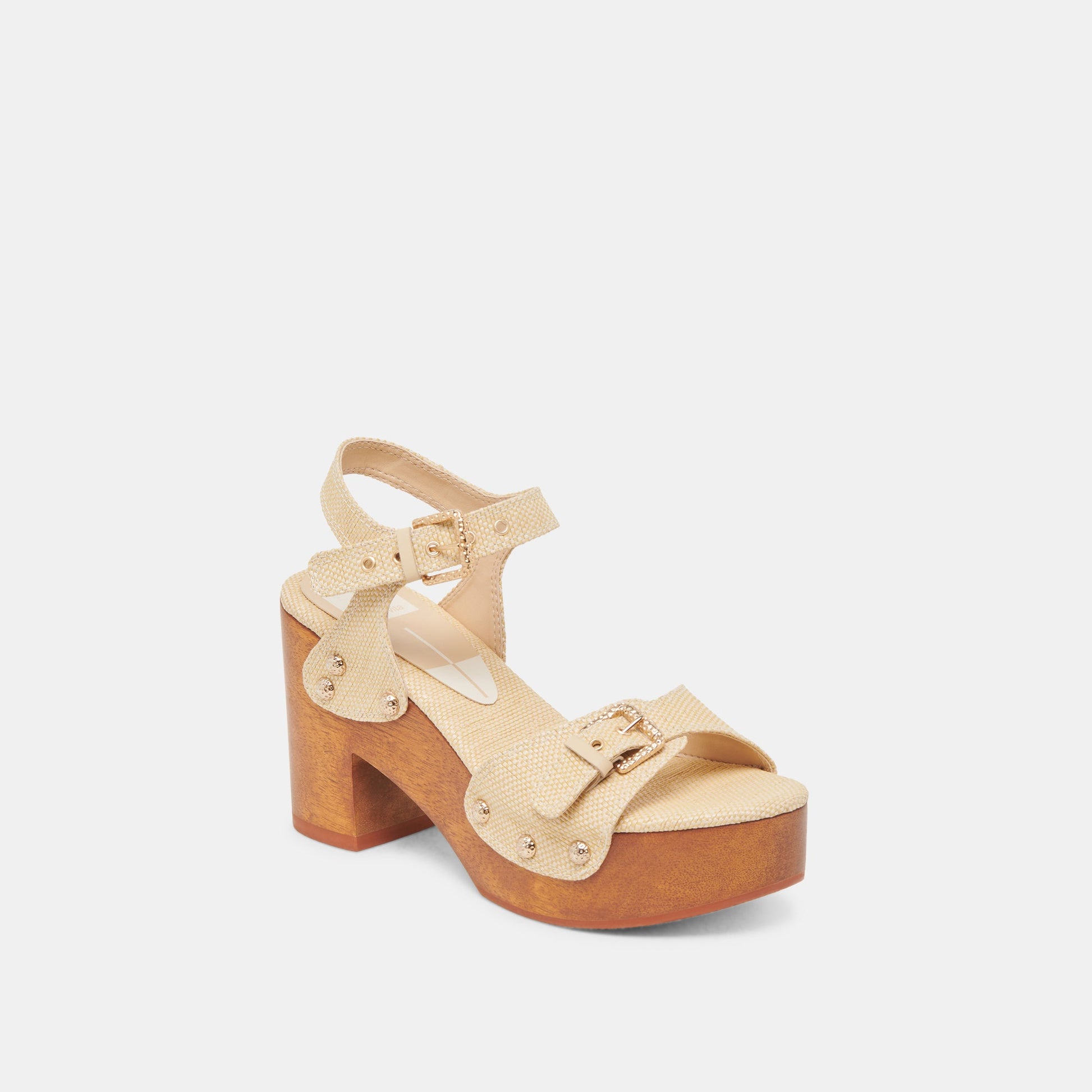 YANDY HEELS LT NATURAL RAFFIA Dolce Vita