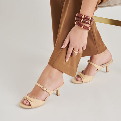 LORALI HEELS LT NATURAL RAFFIA Dolce Vita