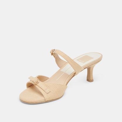 LORALI HEELS LT NATURAL RAFFIA Dolce Vita