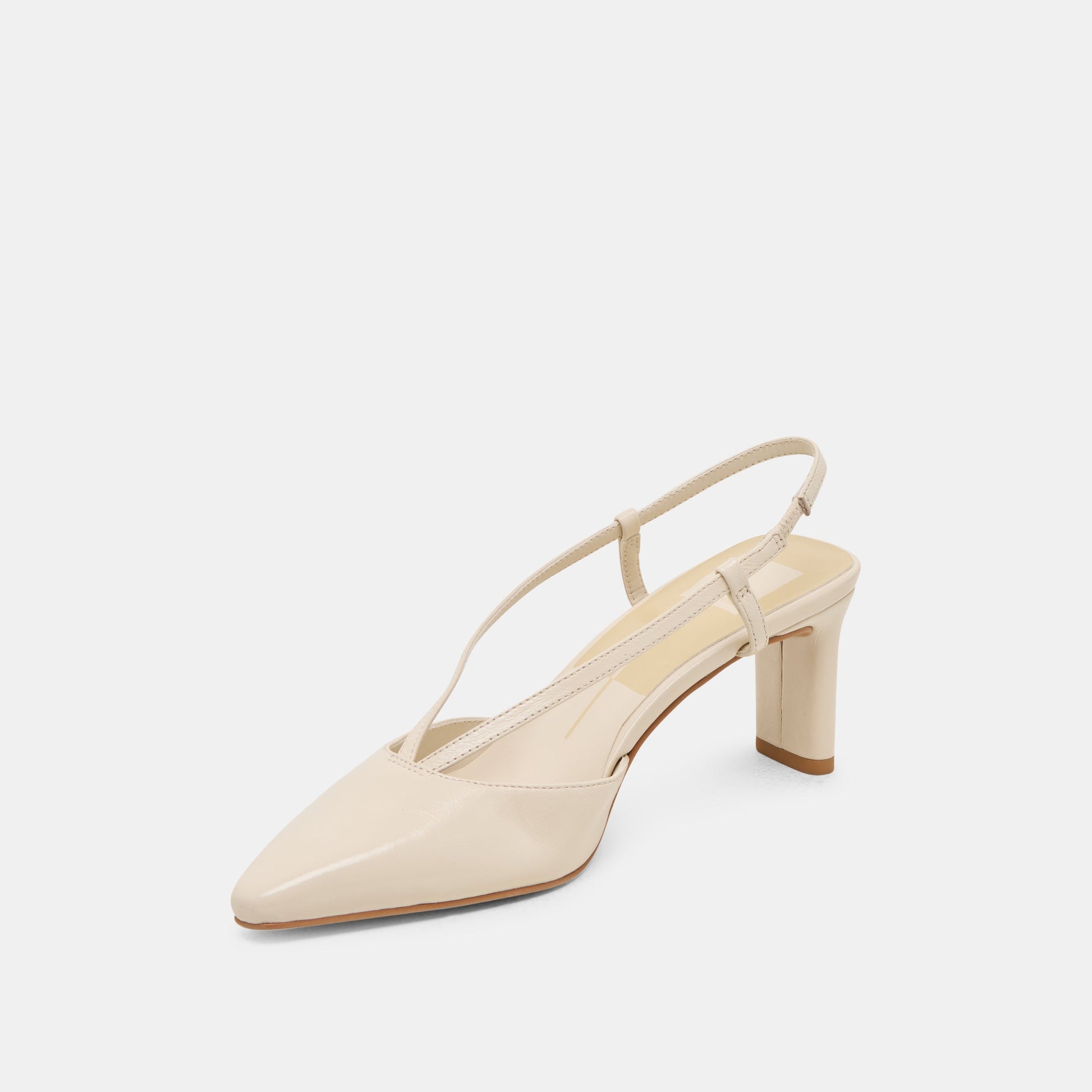 Ginay Bone Leather Heels Dolce Vita