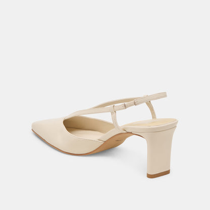 Ginay Bone Leather Heels Dolce Vita