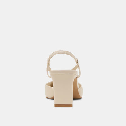 Ginay Bone Leather Heels Dolce Vita