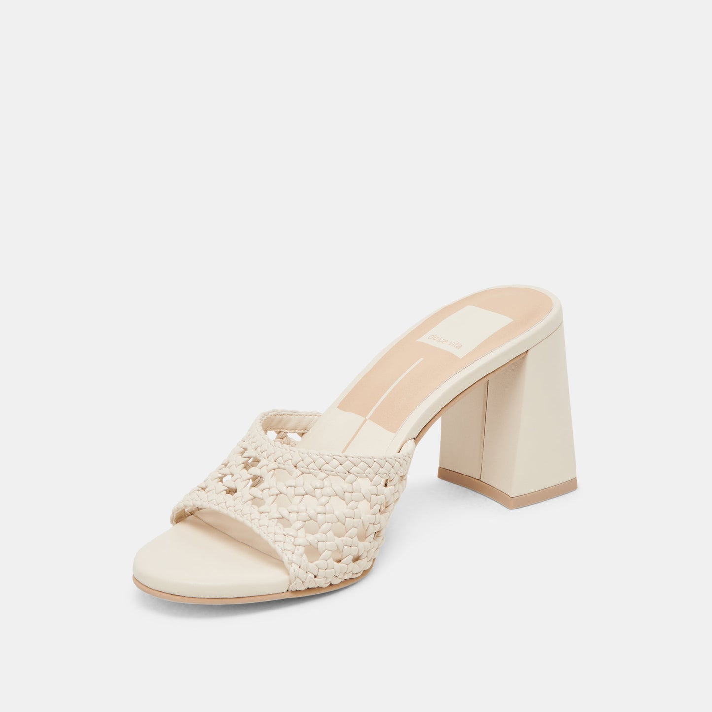 MARGOE HEELS CREME WOVEN STELLA Dolce Vita