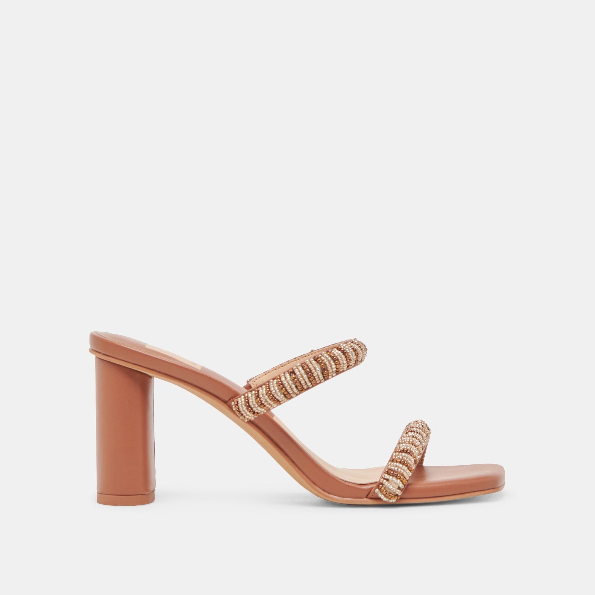 NOLAH HEELS TAN MULTI BEADS Dolce Vita