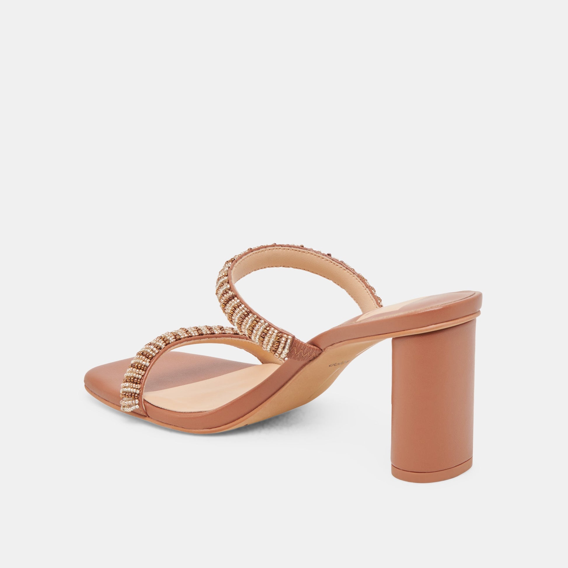 NOLAH HEELS TAN MULTI BEADS Dolce Vita