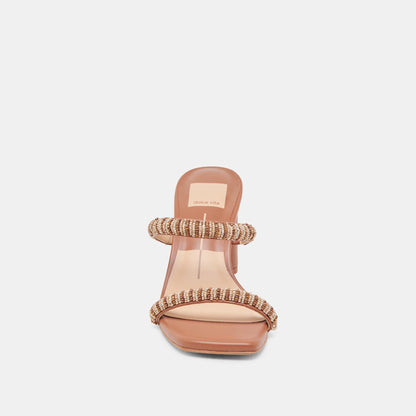NOLAH HEELS TAN MULTI BEADS Dolce Vita