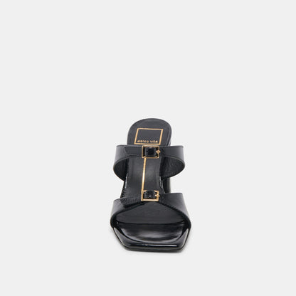 SHANE HEELS MIDNIGHT CRINKLE PATENT Dolce Vita