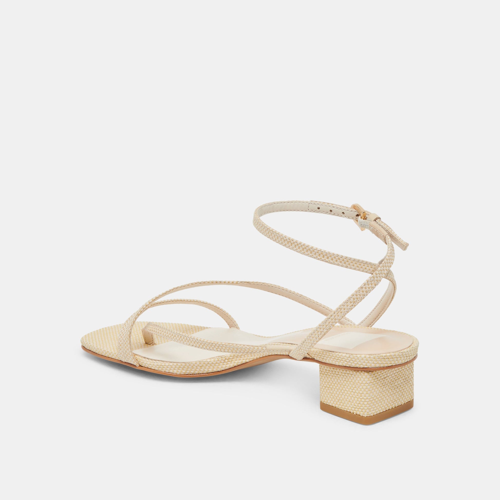 KARLOS SANDALS NATURAL WOVEN RAFFIA Dolce Vita