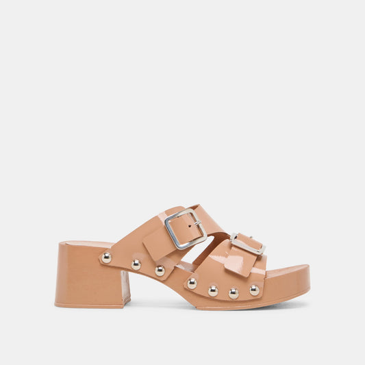 Melody Tan Leather Heels Dolce Vita