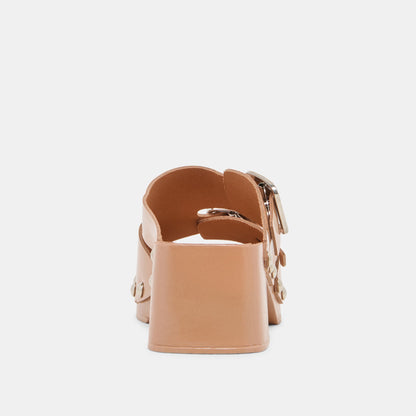 Melody Tan Leather Heels Dolce Vita