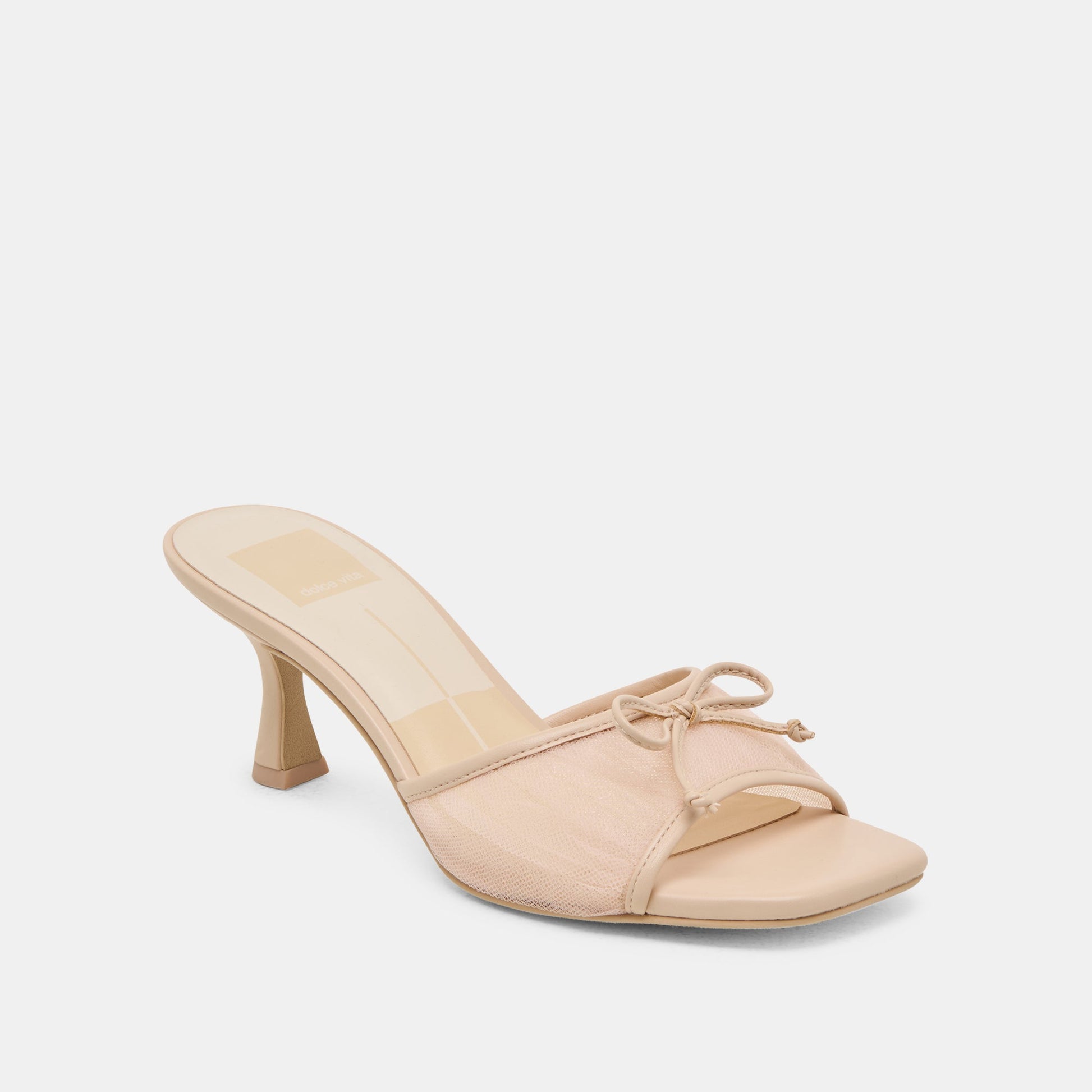 Galen Praline Tulle Heels Dolce Vita