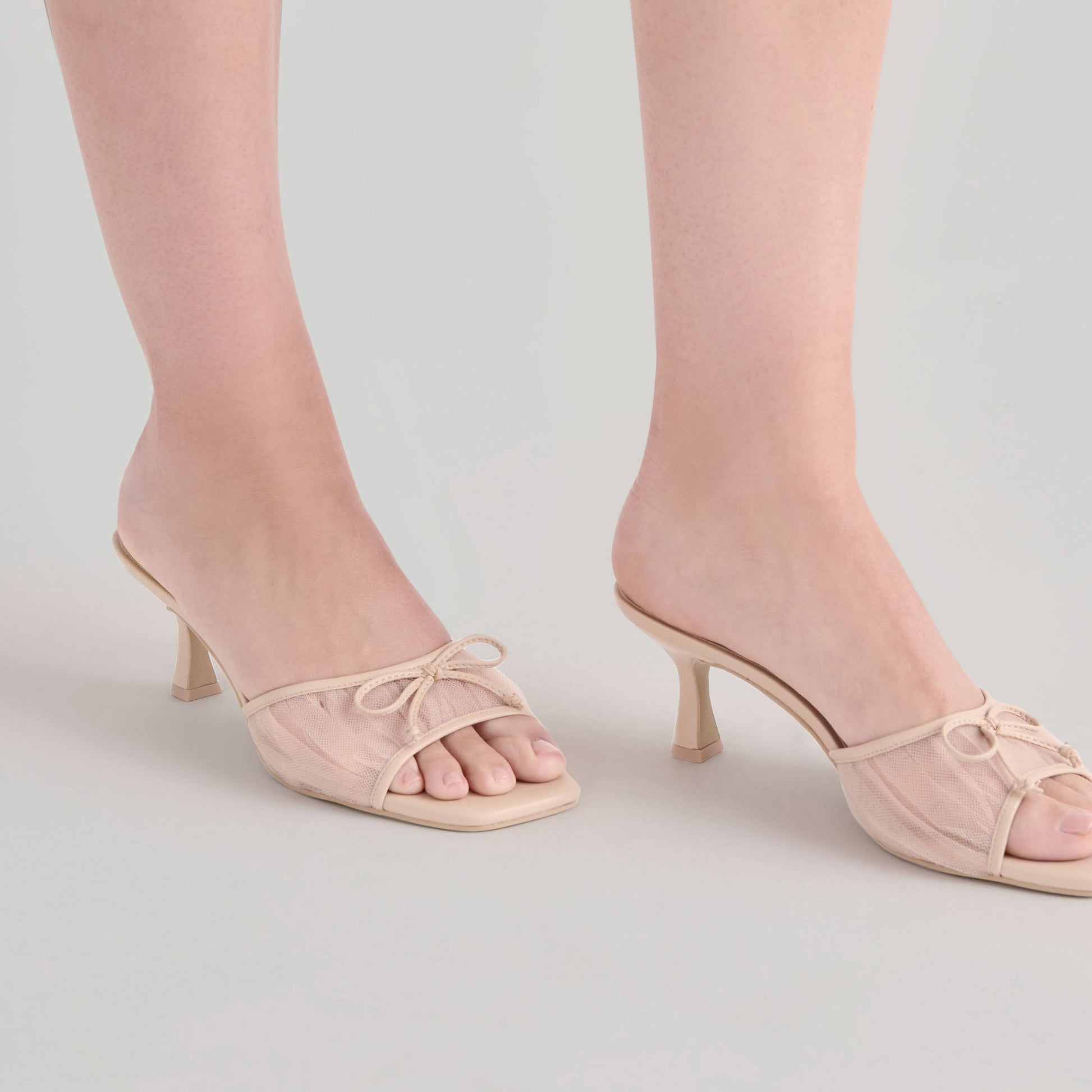 Galen Praline Tulle Heels Dolce Vita