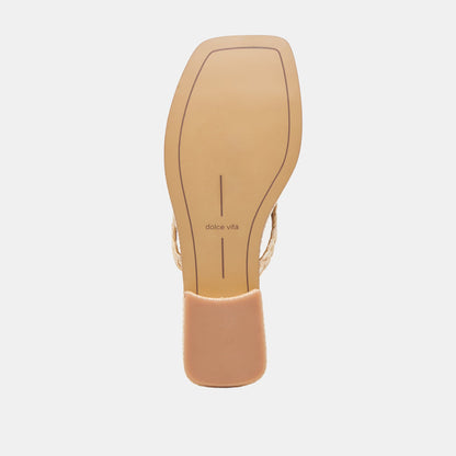 BARTY SANDALS LT NATURAL RAFFIA Dolce Vita