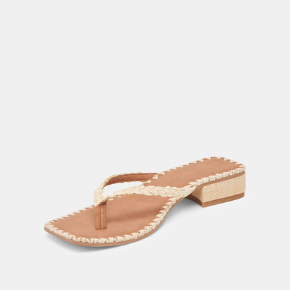 BARTY SANDALS LT NATURAL RAFFIA Dolce Vita