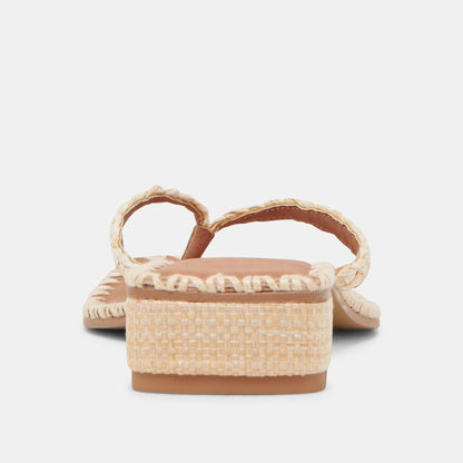 BARTY SANDALS LT NATURAL RAFFIA Dolce Vita