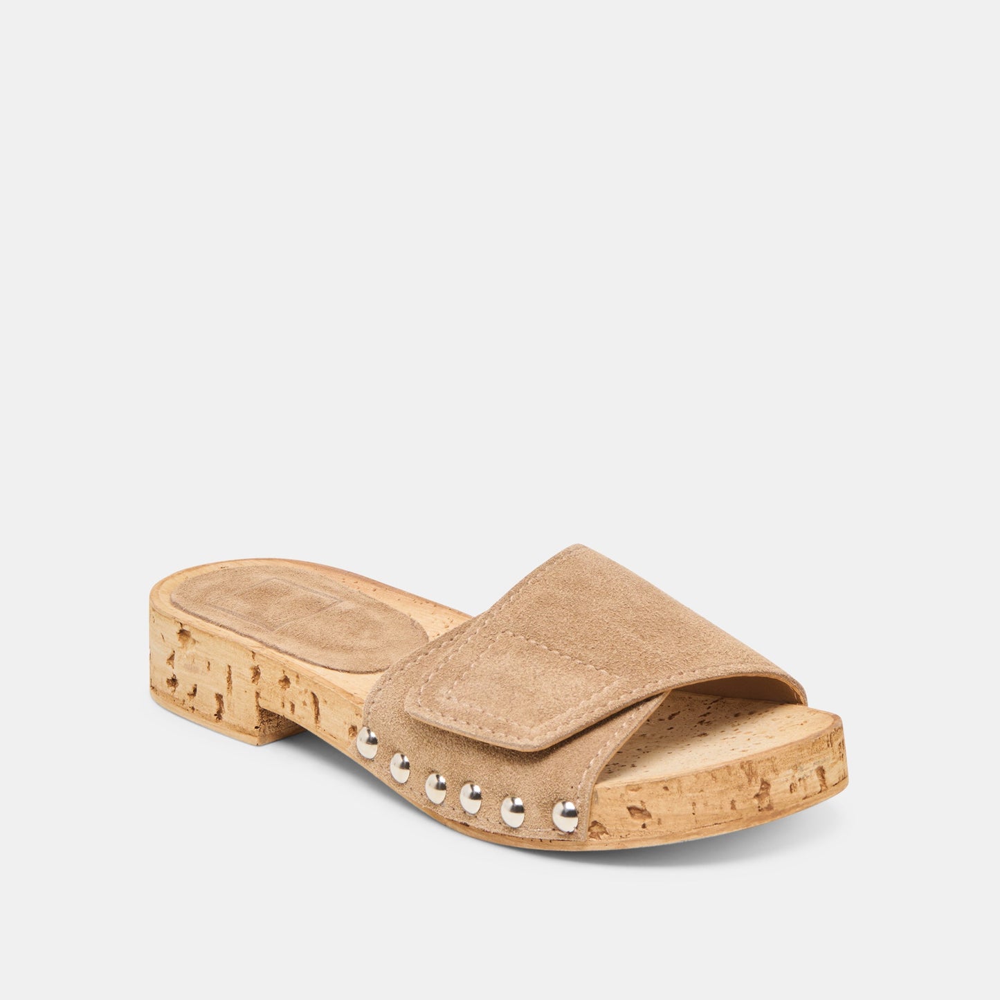 Sandy Taupe Suede Sandals Dolce Vita