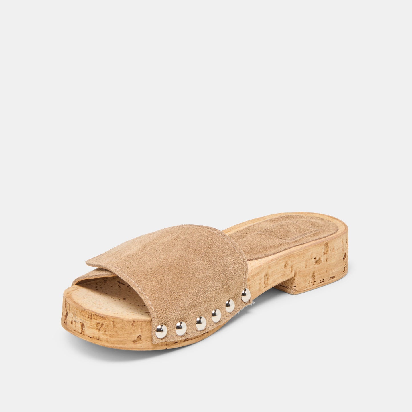 Sandy Taupe Suede Sandals Dolce Vita